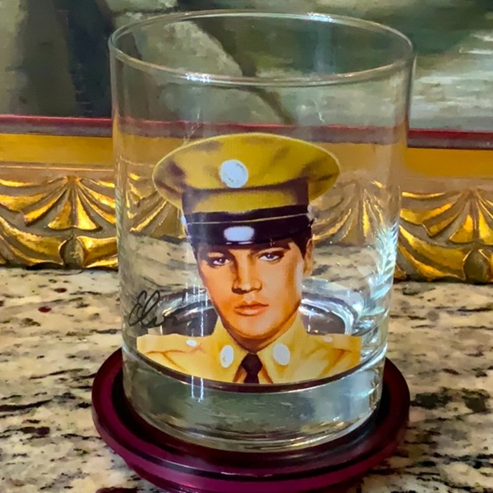 Vintage Iconic Portrait Glass